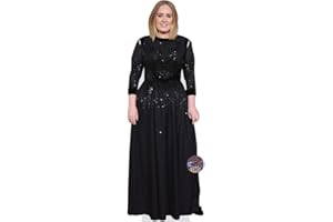CELEBRITY CUTOUTS Adele (Black Dress) Mini Size Cutout