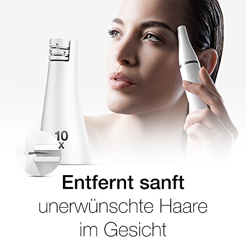 Braun FaceSpa 851V 3-in-1 Gesichtsepilierer/ Epilation-und Reinigungsbürstensystem, zur Haarentfernung, Gesichtsreinigung, Hautvitalisierung - 7