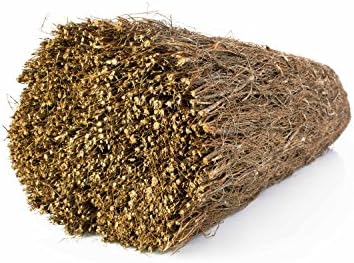 artplants.de Screening roll LUKE made of heather, brown, 16ft x 5ft/500cm x 150cm - Privacy screen/Heather screening