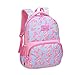 Produktbild Cxmm Schultaschen Kids Bookbags Teens Hearts Print Schulrucksäcke für Mädchen Kids Elementary School Bags Bookbag (Farbe: Blau, Größe: 40 * 28 * 16cm)