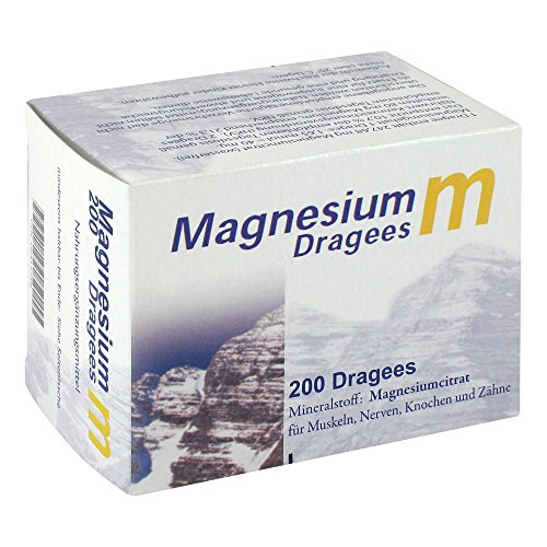 Preisvergleich Produktbild Magnesium M Dragees, 200 St. Dragees
