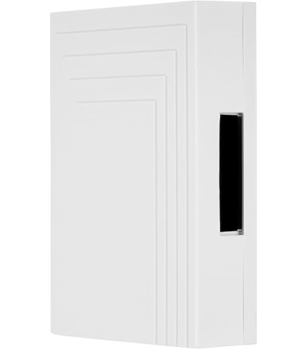 Heidemann Funk-Gong Solo Weiß - 82dB Lautstärke Für Hausklingel