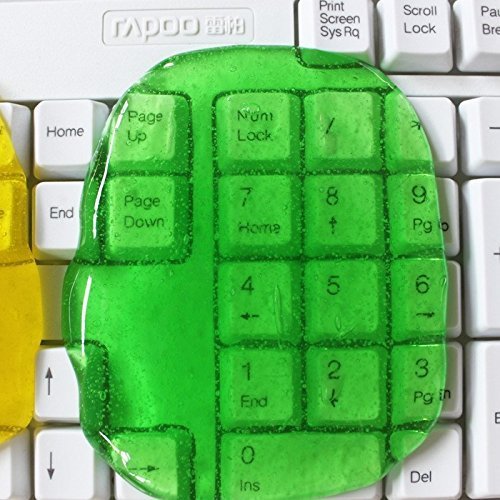 matecamera 2 Magic Tastatur Cleaner Gel Sticky Jelly Desktop Laptop Computer Staub Entferner Flexible Soft Kleber - 4