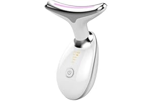 ILESTDG Skinova Beauty Lumi Beauty 7 Lumières - 7 En 1 Appareil De Beauté Visage Anti-Âge, 45°C Réducteur De Rides (Blanc)