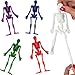 Produktbild German Trendseller® - 6 x Stretchy Skelette NEU  Glibber Skeletons  Halloween Kindergeburtstag  Mitgebsel  6 Stück