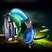 Produktbild G9000 Kopfhörer Gaming-Headset, 7,1-Kanal Surround-Sound Über-Ohr-Kopfhörer Mit Mit Geräusch-Abbruch MIC, LED-Leuchten, Für PC-Spiel Und PS4-Gaming,Red