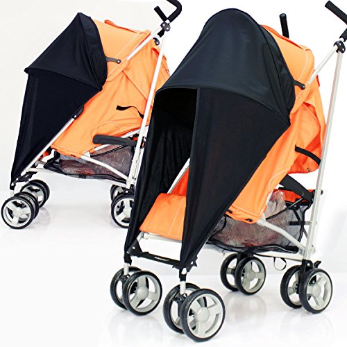 Sunny Sail Universal for Red Kite Push Me 2u Stroller (ruby) Buggy Pram Stroller Shade Parasol Substitute Sun & Wind Shield