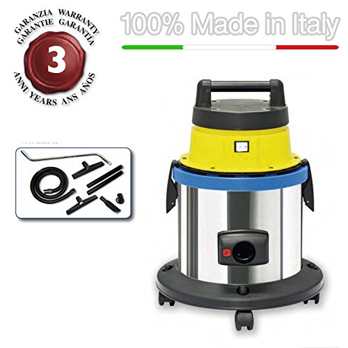 EOLO ASPIRADORA PROFESIONAL PARA HOLLÍN Y CENIZA CALIENTE + KIT ACCESORIOS LP31 (17 litros) MADE IN ITALY