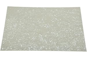 Dopro Schlagbrett für Gitarre, Bass, blanko, Material Schlagplatte, 290 x 432 mm, gealterte Perle