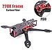 Price comparison product image Upgraded Martain X220 220 Drone Frame, FPV Racing Carbon Fiber Quadcopter Drone Frame Kit (4MM Arms + Power Distribution Board), Suitable for 2205 2206 2306 Series Brushless Motor + 5" Inch Propeller