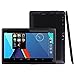 Produktbild Tianya 7 Zoll Google Android 4.4 Quad Core Tablet PC 1 GB + 8 GB Dual Kamera WiFi Bluetooth Unterstützt Mehrsprachig Full-HD-Display Bildschirm Tablets (Schwarz)