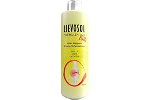 Crema Antidolore Naturale con Arnica Montana e Artiglio del Diavolo - Sollievo per Muscoli, Articolazioni e Dolori Cervicali, Formula Extra Forte Rilassante | AlohaLabs Lievosol Extra Forte 200ml