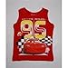 Tank Top Summer T-shirt Cars Child Disney 3/8 Years – oe1219/3 Years 08 red