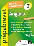 Anglais 3e - Prépabrevet Cours & entraînement: Cours, méthodes et exercices brevet - Troisième