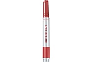 Bourjois Butter Tint Lip Glaze Nourrit et repulpe, Formule au beurre de karité, Fini fondant, Avec technologie de couleur réactive au pH, 01 ROSE FONDANT