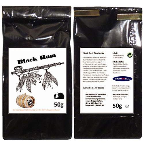 Preisvergleich Produktbild Bionwell Black Rum Kräutermischung - Dose 50g