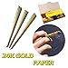 Produktbild TAOtTAO Hand-Rolled Paper Rolling Paper Filter Tips 110MM natürliches weißes unraffiniertes Zigarettenpapier