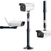 Microcase Metal Uzayabilen D&ouml;ner Başlıklı CCTV Kamera Projeksiyon Duvara Monte Askı Aparatı-AL5282 (G&Uuml;M&Uuml;Ş)
