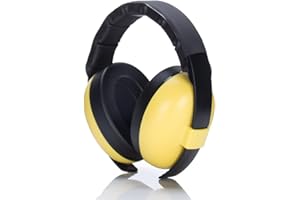 iNelihoo Baby Gehörschutz Kopfhörer mit Geräuschunterdrückung Kinder Kopfhörer Lärmschutz Gehörschutz Schlaf Verstellbares Kopfband für Kinder Kleinkind Flugzeug 0-3 Jahre