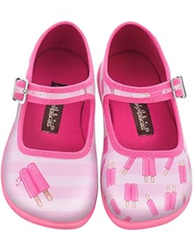 Hot Chocolate Design Mini Chocolaticas Popsicle Mary Jane Mädchen-Flachschuh