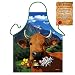 Produktbild Lustige Grillschütze für Alpen Fans Südtirol : Italienische braune Kuh !! mit GRATIS Urkunde !! One Size
