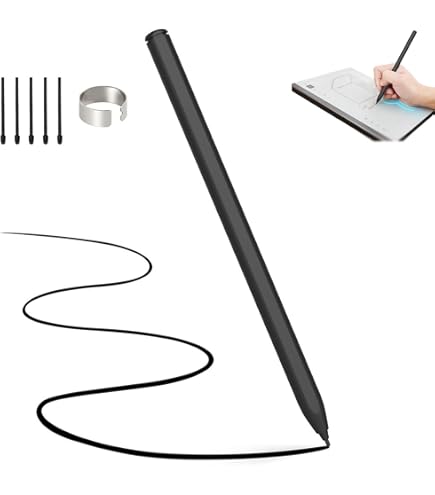 Penna Wacom One CP91300B2Z - Per Display Creativo, Senza Fili, Sensibilità Pressione, Con 3 Pennini - Foto 4