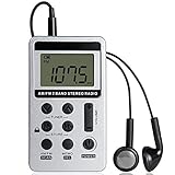 ✔Radio AM / FM - Radio 2 y 1 trans La radio de transistor FM (64-108 MHz)/AM (520 / 522-1710 KHz) se combina perfectamente con funciones múltiples y transmite el mundo por usted en cualquier lugar en cualquier momento.