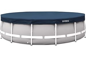 Intex - 28083 - Bâche Hiver Piscine Ronde diam 4,57m - Epaisseur 50/100