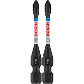 Bosch 2x PRO Phillips Impact U&ccedil; (120 x 50 mm, Professional Aksesuar Vidalama, Vidalama) (2 paketi)