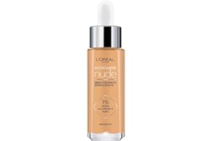 L'OREAL PARIS L’Oréal Paris Siero Colorato Accord Parfait, Per Pelle Rimpolpata e Idratata, Finish Naturale, Texture Leggera, Tonalità: 4-5 Medium, 30 ml