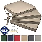 CERTIFICACIÓN ECOLÓGICA OEKO -TEX - Nuestros cojines Loft SK de Beautissu han sido controlados por el instituto Hohenstein respecto a su viabilidad medio-ambiental y disfrutan de la certificación Oeko-Tex Standard 100 - Número de control A08-0389