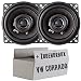 Produktbild VW Corrado Front - Ampire CP100-10cm Lautsprecher 2-Wege Koaxialsystem - Einbauset
