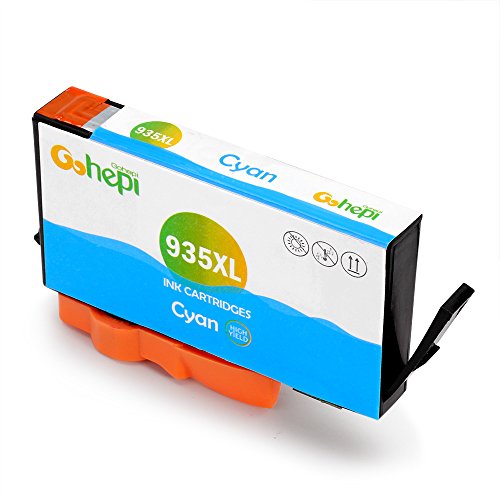 Gohepi Reemplazo para HP 934XL 935XL Cartuchos de tinta Alta Capacidad Compatible con Impresoras HP Officejet Pro 6830 6230 6820 6812 6815 6825 6835 6836  2 Negro  1 Cian  1 Magenta  1 Amarillo 
