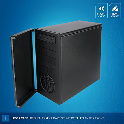 Business-PC aus Leder [184324] Intel Pentium G4500 2×3.5 GHz, 8GB DDR4 2133, 120 GB SSD, DVD-RW, Sond, LAN, Win7 Pro, Leder-Gehäuse - 7