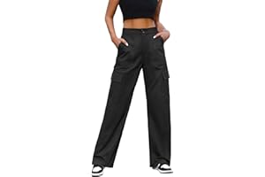 Svanco Cargo Pants Women High Waisted Trousers Walking Combat Military Pant Casual Work Bottoms Outdoor Y2K Trouser Streetwear S-XL