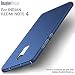 WOW Imagine All Sides Protection "360 Degree" Sleek Rubberised Matte Hard Case Back Cover For XIAOMI MI REDMI NOTE 4 - Blue RS.299.00