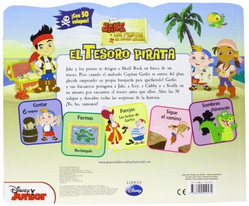 Book's Cover of Jake y los piratas. Libro de solapas: El tesoro pirata