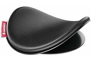 CHERRY SLIDEPAD ERGO, repose-bras à glissement, repose-bras ergonomique pour le bureau, utilisable pour la Souris et Le Clavier, certifié IGR, 1 Pad, Noir