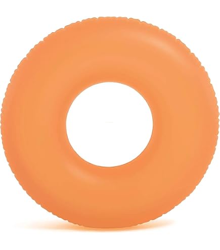 Flotador De Natación Inflable Con Rayas Para Adultos – Anillo De PVC De 66 Cm, Resistente Y Cómodo, Ideal Para Piscina, Playa Y Fiestas Acuáticas, Ligero Y Fácil De Inflar