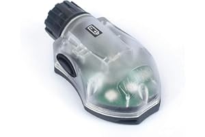 QIRUIMY Casque Tactique Flash, indicateur de sécurité Militaire Vert et Infrarouge, Lampe de Poche de Casque de Sauvetage imperméable à l'eau Manta lP67, Collage Magique au Dos
