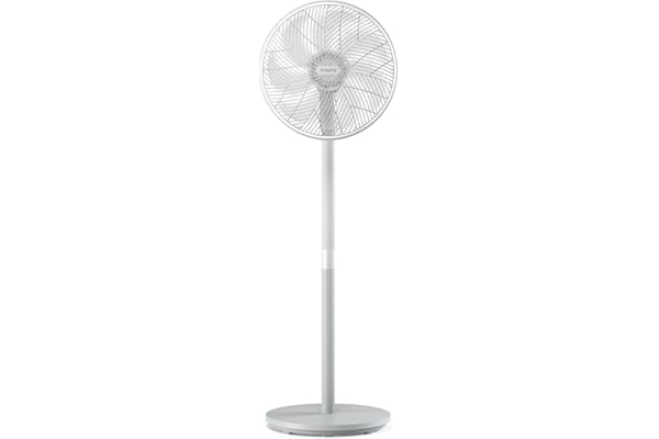 Philips Ventilateur sur Pied Série 2000. Puissant & Silencieux avec Technologie SilentWings. 19 dB. Ventilateur de Table/sur pied. Inclinaison et Oscillation Réglables. Blanc. (CX2550/00)