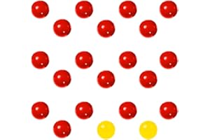 Jagowa Game Replacement Balls Plastic Marble Game Ball Compatible with Hungry Hippos