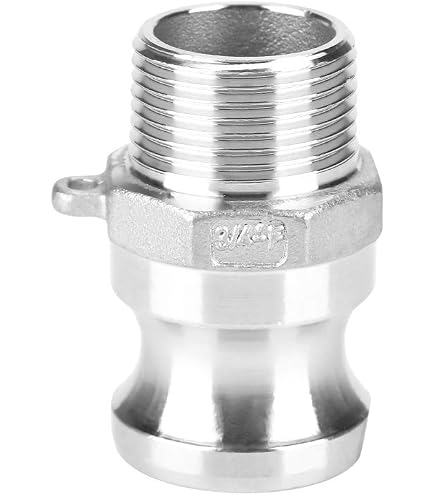 Raccord Camlock Type A DN20 3/4" En Acier Inox 316 - Pour Pompe à Déchets Et Aspiration, 100 PSI Max - 2