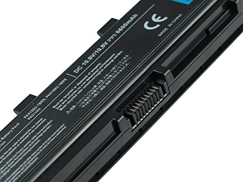 Batterytec® Laptop Akku für TOSHIBA PA5108U-1BRS PA5109U-1BRS PA5110U-1BRS PABAS271 PABAS272 PABAS273, TOSHIBA Satellite C40-AD05B1 C40-AT15B1 C40-AS20W1 C40-AT19W1 C40-AT01W1 C40-AS22W1 C45-ASC1B C45-AK15B1 C45-AK08B1 C45-AT79B C45-AK06B C45-AK07B C50-AT01W1 C50-AT03W1 C50D-AT01B1 C50-AC09W1 C50-AT08B1, TOSHIBA Satellite C50T C55 C55D C55DT C55T C70 C70-A, TOSHIBA Satellite Pro C70 C70-A, Satellite C75 C75D C75DT C75T. [10.8V, 12 Monate Herstellergarantie] (6600mAh) - 4