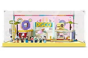 TopBrixx Vitrine für Lego BTS Dynamite 21339, 3MM Acryl Schaukasten für Lego 21339 (Nicht Enthalten Lego Modell)