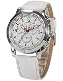 EASTPOLE Herren Uhr Quarz Kunstleder Armband Sch?ne Armbanduhr PHN058