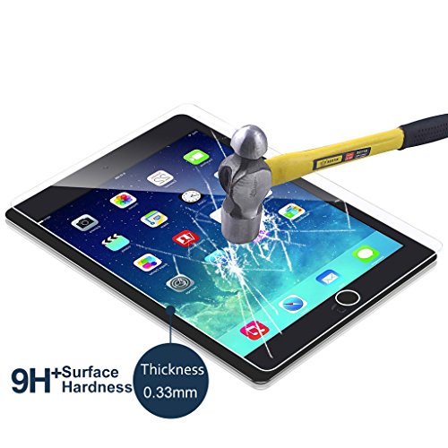 iPad Mini 1/2/3 Schutzfolie – GIM 2 Stück HD Clear Schutzglas Displayschutz 9H Tempered Glass Hartglas Displayschutz für Apple iPad mini 4 Smartphone - 2