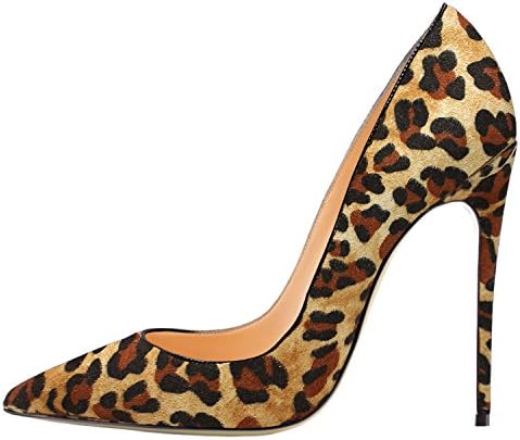 DYF Shoes High Heels Sharp Fine Texture Transparent Banquet Dress,12cm,Tattoo,41