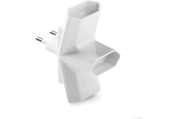 Famatel m111749 – adapter bipolär blandad 10 A 250 V 1217 – 3 uttag