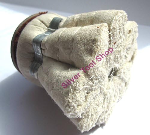 Bottom Polishing Mop Calico used with polishing motor for polishing in bowls vases, jugs side